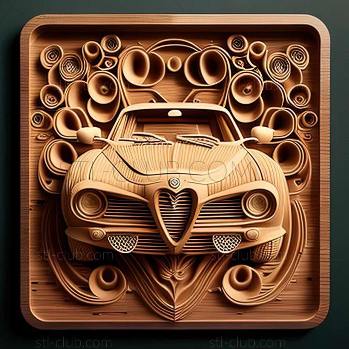 3D model Alfa Romeo 2000 (STL)